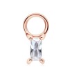 CZ Silver Charms CH-351